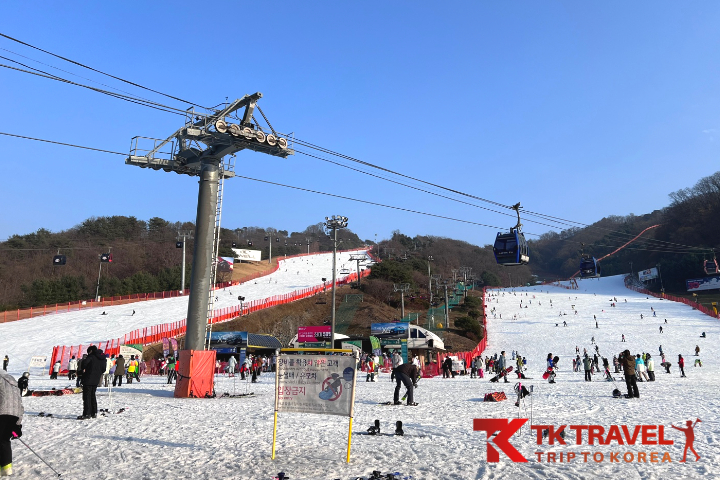 洪川大明 SONO VIVALDIPARK 滑雪裝備租借＋入場門票