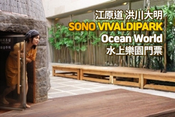洪川大明 SONO VIVALDIPARK Ocean World水上樂園 門票